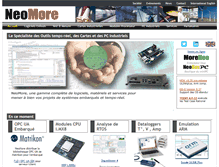 Tablet Screenshot of neomore.com
